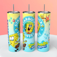 Load image into Gallery viewer, Sponge Bob 20oz Tumbler Drinkware