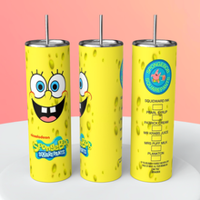 Load image into Gallery viewer, Sponge Bob 20oz Tumbler Drinkware