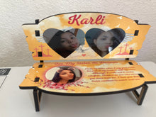 Load image into Gallery viewer, Personalized Memorial/Love/Family/Friendship Bench