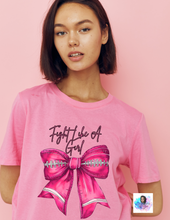 Load image into Gallery viewer, Breast CancerBreast Cancer Shirt, Support The Fighters Shirt, Admire The Survivors Shirt, Honor The Taken, Pink Ribbon Shirt, Breast Cancer Awareness