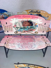 Load image into Gallery viewer, Personalized Memorial/Love/Family/Friendship Bench
