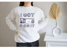 Load image into Gallery viewer, “I Got 5 On It” Crewneck Sweatshirt/ Old School Sweatshirt