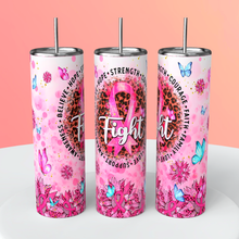 Load image into Gallery viewer, Breast Cancer Awareness/ Survivor /Pink Ribbon/ Fight Like A Girl