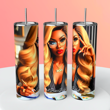 Load image into Gallery viewer, Boss Lady Tumbler Cup, Lady Boss Gift, Boss Babe Female Boss Appreciation, Boss Gift for Women Small Business Owner, Girl Boss Manager Gift