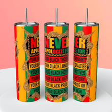 Load image into Gallery viewer, Black History 20oz Tumbler