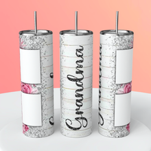 Load image into Gallery viewer, Memorial Tumbler, Memorial Gift, Memorial Tumbler With Picture, Memorial Cup, Memorial Gift Loss of Father, Memorial Gift Loss of Mother
