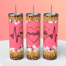 Load image into Gallery viewer, Nurse 20oz Skinny Tumbler/ Drinkware/ Water Bottle
