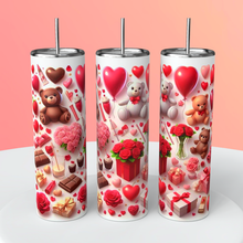 Load image into Gallery viewer, Valentine Tumbler , 20oz Valentine tumbler , Valentine Gift for her
