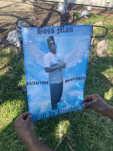 Load image into Gallery viewer, Personalized Garden Flag/ Memorial/ Custom Photos/ Name/ Garden/Funeral Gift