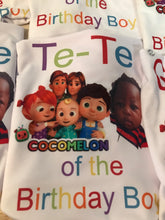 Load image into Gallery viewer, Create Your Own Birthday Entourage Family Shirts