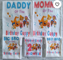 Load image into Gallery viewer, Create Your Own Birthday Entourage Family Shirts