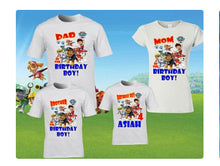 Load image into Gallery viewer, Create Your Own Birthday Entourage Family Shirts