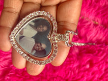 Load image into Gallery viewer, Double Sides Heart Photo Necklace/Personalized Pendant
