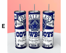 Load image into Gallery viewer, Dallas Cowboys Tumbler
