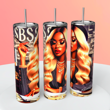 Load image into Gallery viewer, Boss Lady Tumbler Cup, Lady Boss Gift, Boss Babe Female Boss Appreciation, Boss Gift for Women Small Business Owner, Girl Boss Manager Gift
