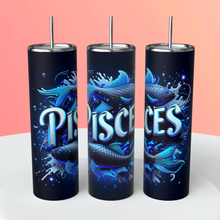 Load image into Gallery viewer, Pisces Zodiac 20oz Skinny Tumbler
