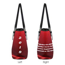 Load image into Gallery viewer, Diamonds Large Leather Tote Bag
